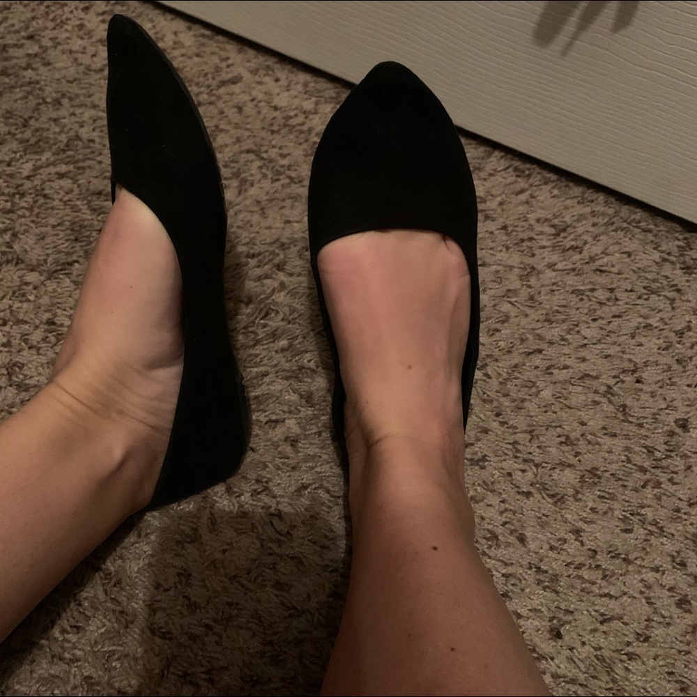 Black flats